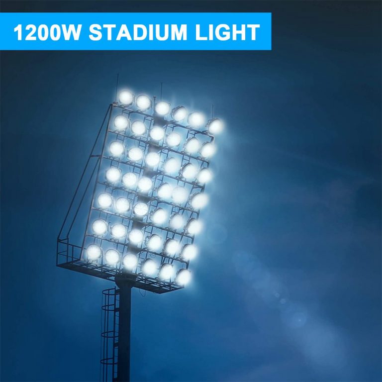 Football Stadium Flood Lights 1200W IP65 5000K 100-277VAC with 156 ...